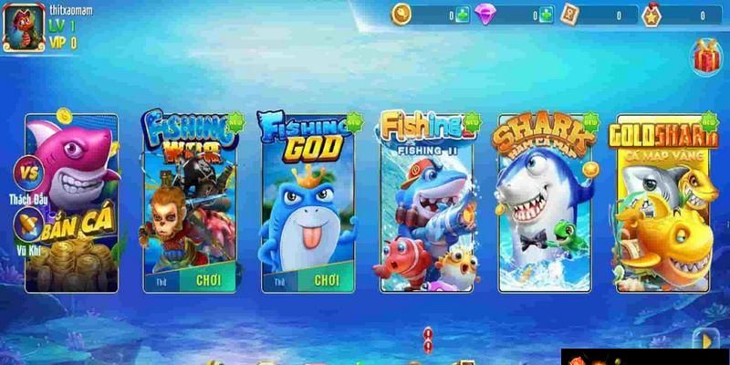 Thả ga chinh phục kho game bắn cá đổi thẻ cào